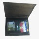 Praktyczny portfel zawierający schowek wewnętrzny na zamek oraz zakładkę na ważne paragony
